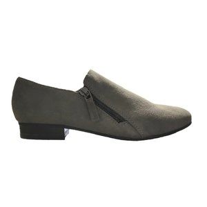 NEW Sudini Women Julie Taupe Suede Below Ankle Dress Loafer Bootie